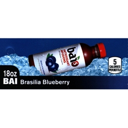 DS42BBB18 - BAI Brasialia Blueberry Label (18oz Bottle with Calorie) - 1 3/4" x 3 19/32"