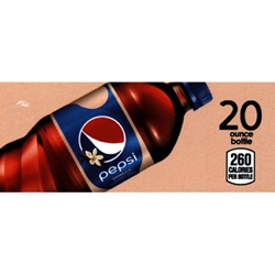 DS42PV20 - Pepsi Vanilla Label (20oz Bottle with Calorie) - 1 3/4" x 3 19/32"