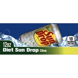 DS42SDCD12 - Diet Sun Drop Citrus Label (12oz Can with Calorie) - 1 3/4" x 3 19/32"