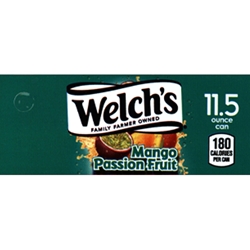 DS42WMPF115 - Welch's Mango Passion Fruit Label (11.5oz Can with Calorie) - 1 3/4" x 3 19/32"
