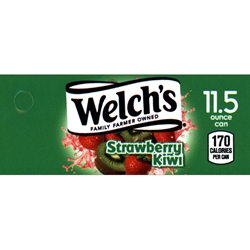 DS42WSK115 - Welch's Strawberry Kiwi Label (11.5oz Can with Calorie) - 1 3/4" x 3 19/32"