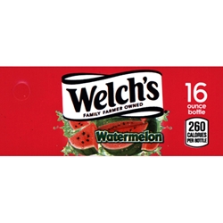DS42WW16 - Welch's Watermelon Label (16oz Bottle with Calorie) - 1 3/4" x 3 19/32"