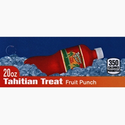 DS42TT20 - Tahitian Treat Label (20oz Bottle with Calorie) - 1 3/4" x 3 19/32"