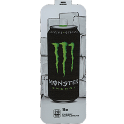DS33ME16 - Royal Chameleon Monster Energy Label (16oz Can with Calorie) - 3 5/8" x 10"