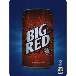 DS22BR12 - D.N. Big Red Label (12oz Can with Calorie) - 5 5/16" x 7 13/16"