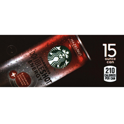 DS42SDH15 - Starbucks Doubleshot Energy Hazelnut (15oz Can with Calorie) - 1 3/4" x 3 19/32"