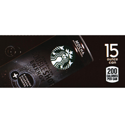 DS42SDM15 - Starbucks Doubleshot Energy Mocha (15oz Can with Calorie) - 1 3/4" x 3 19/32"