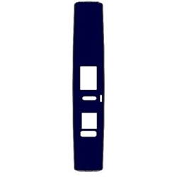 D187-5030 - National Merchant Blue Pill, 7" Screen, Bill Integrated, Lower Knockout