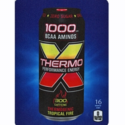 DS22RTTF16 - D.N. HVV Rockstar Thermo Tropical Fire Label (16oz Can with Calorie) - 5 5/16" x 7 13/16"