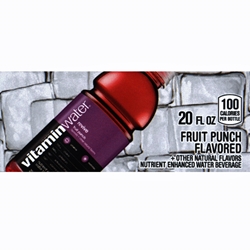 DS42VWR20 - Vitamin Water Revive Label (20oz Bottle with Calorie) - 1 3/4" x 3 19/32"