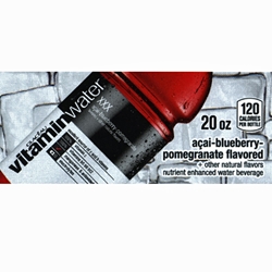 DS42VWX20 - Vitamin Water XXX Label (20oz Bottle with Calorie) - 1 3/4" x 3 19/32"