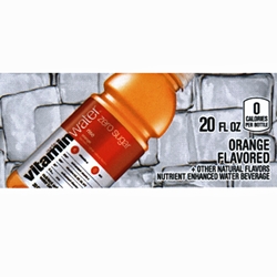 DS42VWZR20 - Vitamin Water Zero Rise Label (20oz Bottle with Calorie) - 1 3/4" x 3 19/32"