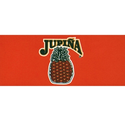 DS42JPS12 - JUPINA Pineapple Soda Label (12oz Can) - 1 3/4" x 3 19/32"