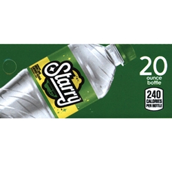 DS42SLL20 - Starry Lemon Lime Label (20oz Bottle with Calorie) - 1 3/4" x 3 19/32"