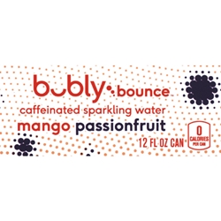 DS42BBMP12 - Bubly Bounce Mango Passionfruit Label (12oz Can with Calorie) - 1 3/4" x 3 19/32"