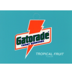 DS25GTF - Gatorade Tropical Fruit Label - 2 5/16" x 3 1/2"