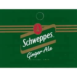 DS25SCGA - Schweppes Ginger Ale Label - 2 5/16" x 3 1/2"