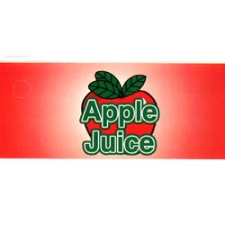 DS42GAJ - Generic Apple Juice Label - 1 3/4" x 3 19/32"
