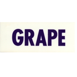 DS42GGL - Generic Grape Label - 1 3/4" x 3 19/32"