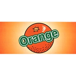 DS42GOJ - Generic Orange Juice Label - 1 3/4" x 3 19/32"