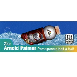 DS42APPH - Arnold Palmer Pomegranate Half & Half Label (23oz Can with Calorie) - 1 3/4" x 3 19/32"