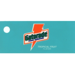 DS42GTF - Gatorade Tropical Fruit Label - 1 3/4" x 3 19/32"