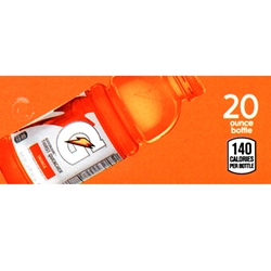 DS42GAOB - Gatorade Orange Label (20oz Bottle with Calorie) - 1 3/4" x 3 19/32"