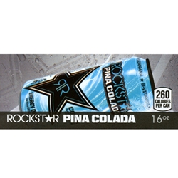DS42RPC - Rockstar Pina Colada Label (16oz Can with Calorie) - 1 3/4" x 3 19/32"