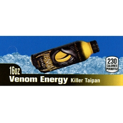 DS42VEK - Venom Energy Killer Taipan Label (16oz Can with Calories) - 1 3/4" x 3 19/32"