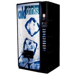 D848792 - Royal 542-8 , Merlin 4 Cold Drink Sign- Ice Cubes