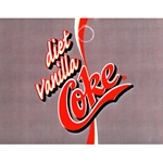 DS25DCV - Diet Vanilla Coke Label - 2 5/16" x 3 1/2"