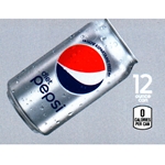 DS25DP12 - Diet Pepsi Label (12oz Can with Calorie) - 2 5/16" x 3 1/2"
