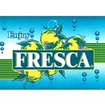 DS25F - Fresca Label - 2 5/16" x 3 1/2"