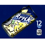 DS25LBL12 - Lipton Brisk Lemonade Label (12oz Can with Calories) - 2 5/16" x 3 1/2"