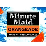 DS25MMOA - Minute Maid Orangeade Label - 2 5/16" x 3 1/2"