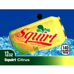 DS25SQ12 - Squirt Citrus Label (12oz Can with Calorie) - 2 5/16" x 3 1/2"