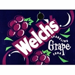 DS25WG - Welch's Grape Soda Label - 2 5/16" x 3 1/2"