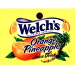 DS25WOPJ - Welch's Orange Pineapple Juice Label - 2 5/16" x 3 1/2"