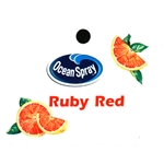 DS25OSRR - Ocean Spray Ruby Red Grapefruit Juice Label - 2 5/16" x 3 1/2"