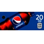 DS42P20 - Pepsi Label (20oz Bottle with Calorie) - 1 3/4" x 3 19/32"