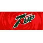 DS427UPC - Cherry 7UP Label - 1 3/4" x 3 19/32"