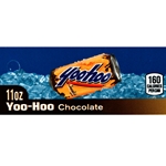 DS42Y12 - Yoo-Hoo Chocolate Label (11oz Can with Calorie) - 1 3/4" x 3 19/32"