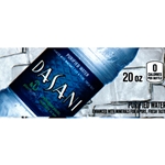 DS42DPW20  - Dasani Water Label (20 oz Bottle with Calorie) - 1 3/4" x 3 19/32"