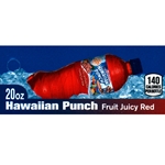 DS42HP20 - Hawaiian Punch Fruit Juicy Red Label (20oz Bottle with Calorie) - 1 3/4" x 3 19/32"