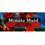 DS42MMFP - Minute Maid Fruit Punch Label - 1 3/4" x 3 19/32"