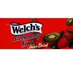 DS42WSK - Welch's Strawberry Kiwi Juice Drink Label - 1 3/4" x 3 19/32"