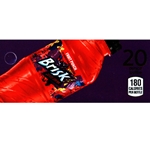 DS42BFP20 - Brisk Fruit Punch Label (20oz Bottle with Calorie) - 1 3/4" x 3 19/32"