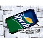 DS25S12 - Sprite Label (12oz Can with Calorie) - 2 5/16" x 3 1/2"