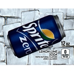 DS25SZ12 - Sprite Zero Label (12oz Can with Calorie) - 2 5/16" x 3 1/2"