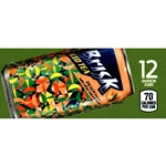 DS42BPIT12 - Brisk Peach Iced Tea Label (12oz Can with Calorie) - 1 3/4" x 3 19/32"